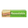 30 Compostable Resealable Sandwich Bags from Biotuff