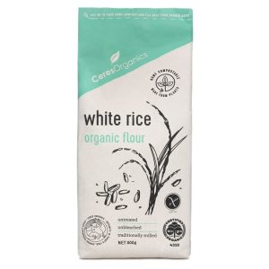 White Rice Flour from Ceres Organics, 800g