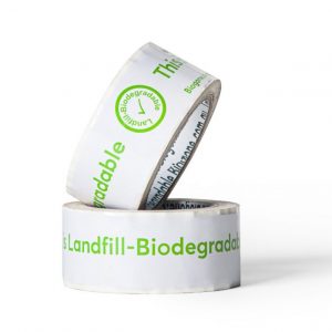 Biogone Packing Tape Printed. Biodegradable