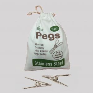 20 Stainless Steel Pegs from MiEco